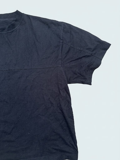 Black Boxy T-Shirt — 100% Cotton | Crop Fit