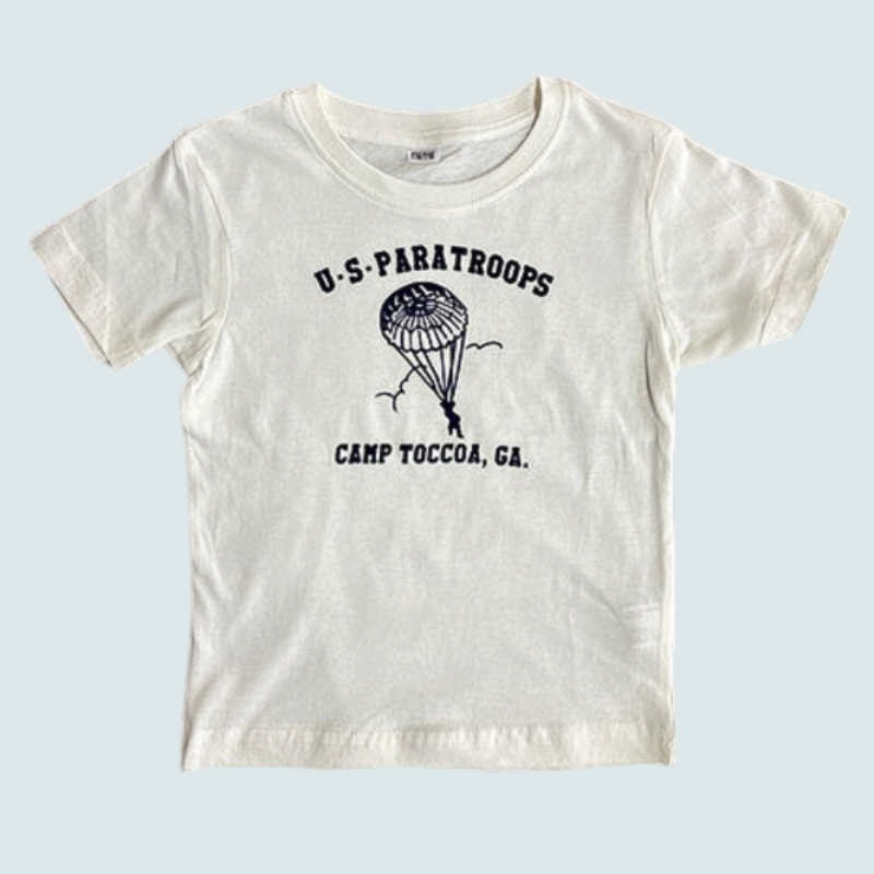 Paratroopers T-Shirt — 100% Cotton | Military Pattern Tee