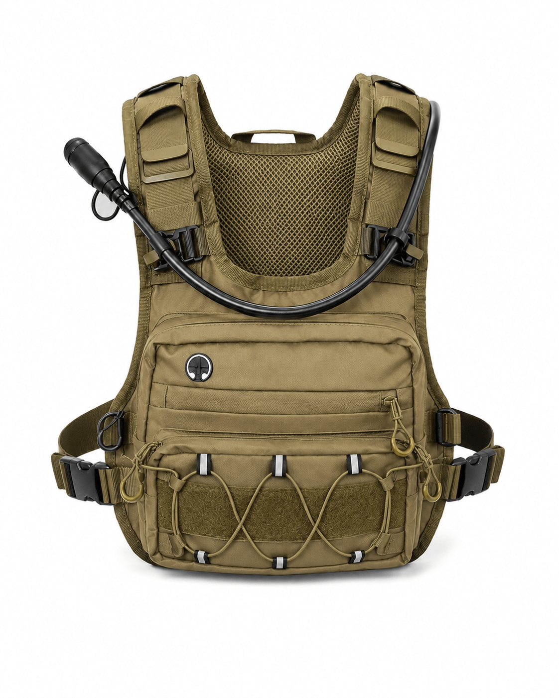 Hybrid Chest Rig — Hands-Free Run & Hyrox Pack