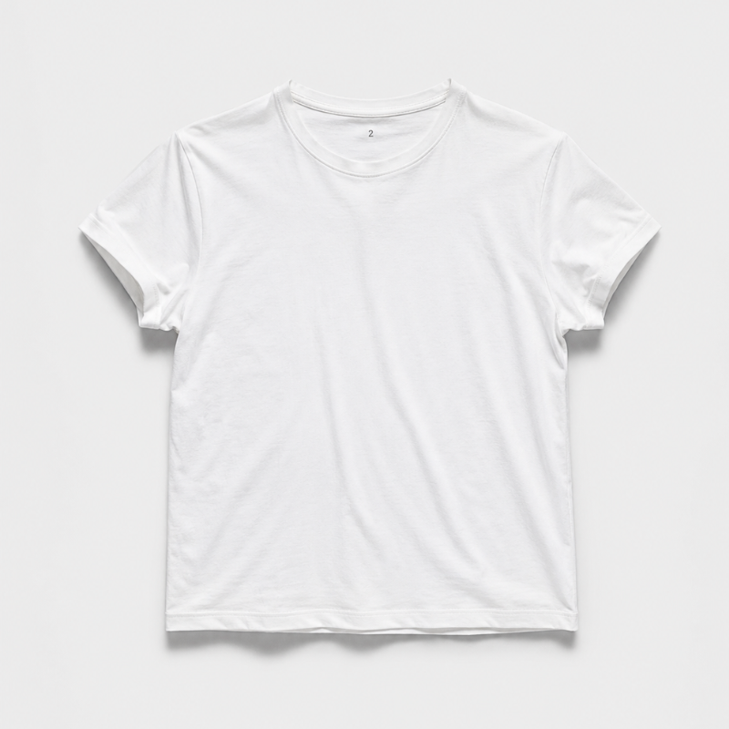 Capped Sleeve T-Shirt — 100% Cotton | Contour Fit