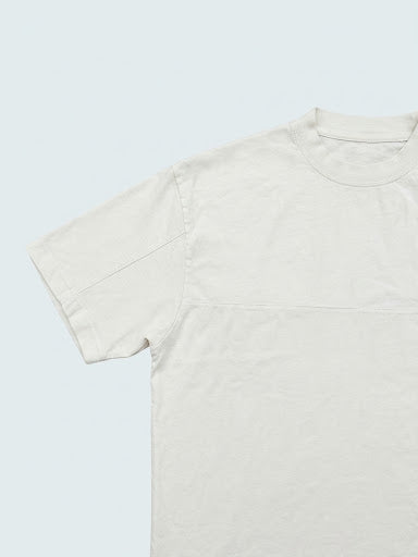 White Boxy T-Shirt — 100% Cotton | Crop Fit