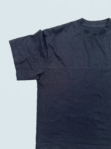 Black Boxy T-Shirt — 100% Cotton | Crop Fit